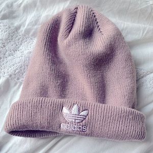 Purple Adidas Beanie
